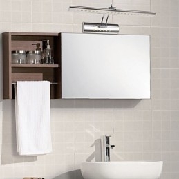 Luminária de parede moderna contemporânea galvanizada para iluminação de banheiro