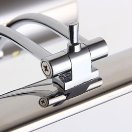 Luminária de parede moderna contemporânea galvanizada para iluminação de banheiro