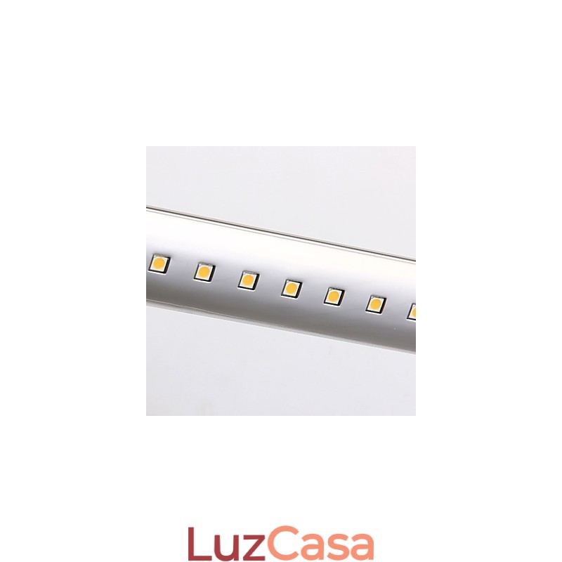 Luminária de parede moderna contemporânea galvanizada para iluminação de banheiro