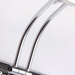 Luminária de parede moderna contemporânea galvanizada para iluminação de banheiro