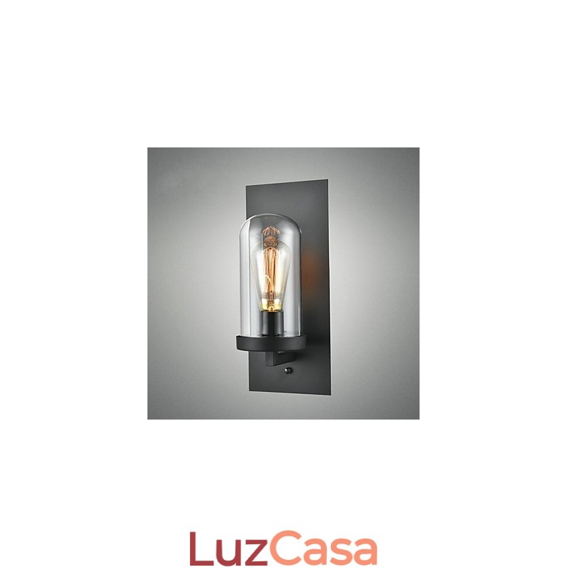 Criativo moderno minimalista Restaurante Bar Corredor americano escadas Edison parede lâmpada de cabeça única vidro