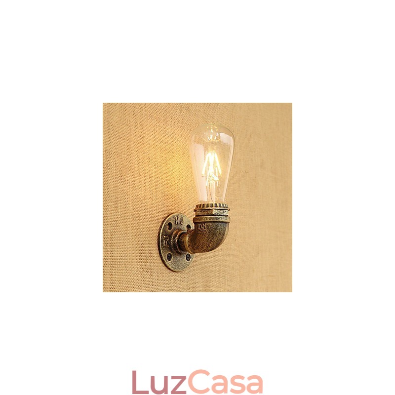 Recurso de pintura retrô country para luzes de parede de luz ambiente estilo mini