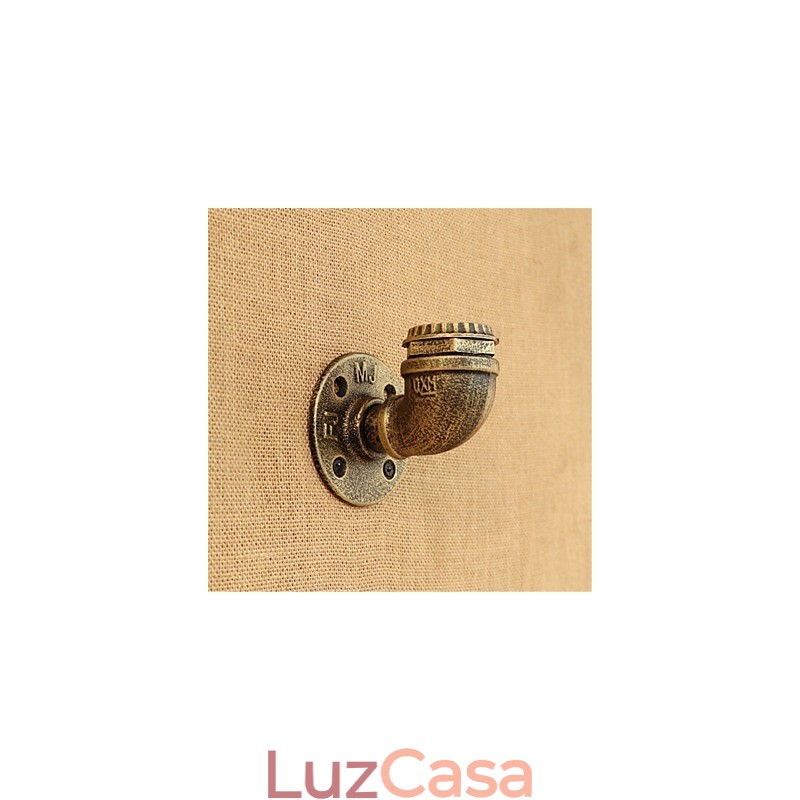 Recurso de pintura retrô country para luzes de parede de luz ambiente estilo mini
