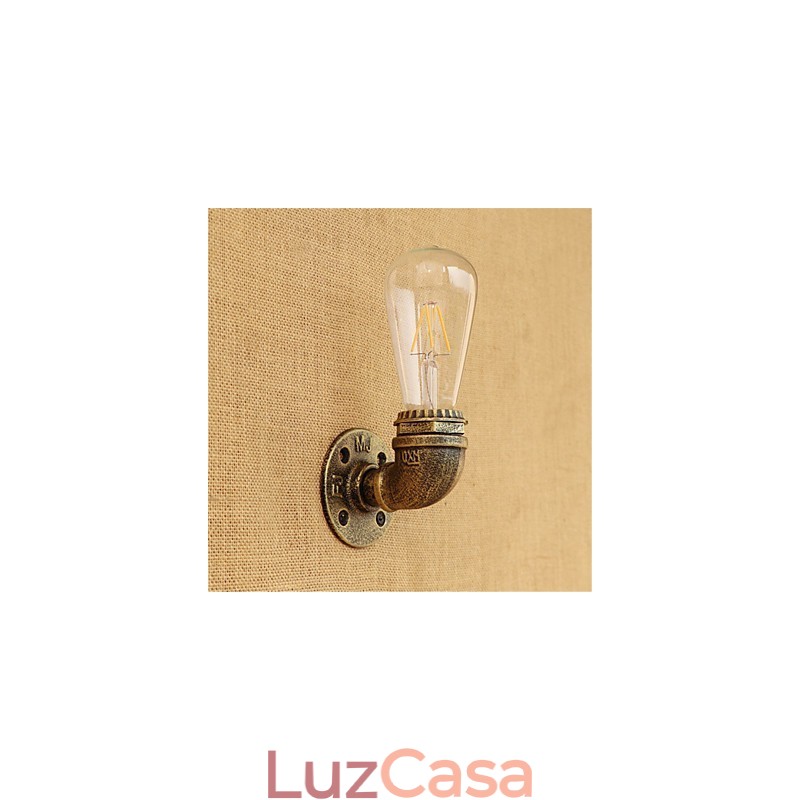Recurso de pintura retrô country para luzes de parede de luz ambiente estilo mini