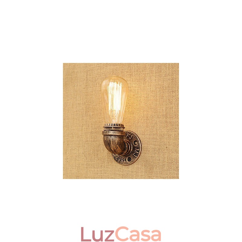 Recurso de pintura retrô country para luzes de parede de luz ambiente estilo mini