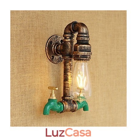 Recurso de pintura retrô country para arandelas de parede de luz ambiente estilo mini Recurso de pintura retrô country para arandelas de parede de luz ambiente estilo mini