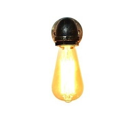 Arandelas de parede rústicas tradicionais clássicas de latão antigo para iluminação ambiente