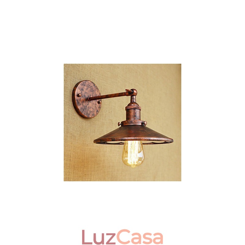 Rústico Lodge Country Retro Galvanizado Recurso para Mini Estilo Ambient Light Wall Appliques