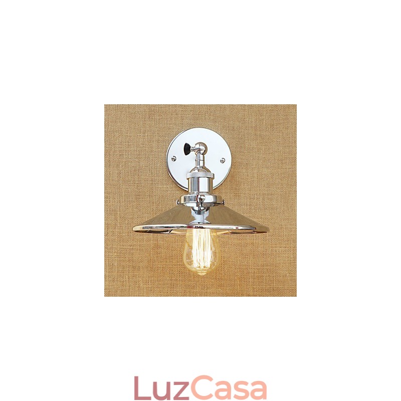 Rústico Lodge Country Retro Galvanizado Recurso para Mini Estilo Ambient Light Wall Appliques