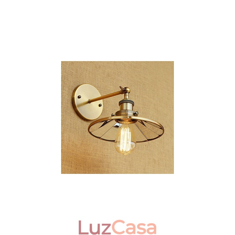 Rústico Lodge Country Retro Galvanizado Recurso para Mini Estilo Ambient Light Wall Appliques