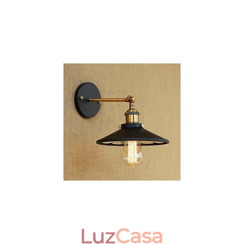 Recurso de pintura retrô country para arandelas de parede de luz ambiente estilo mini