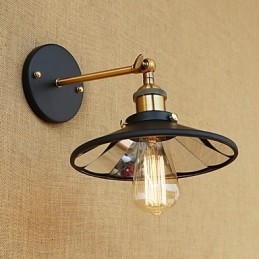 Recurso de pintura retrô country para arandelas de parede de luz ambiente estilo mini