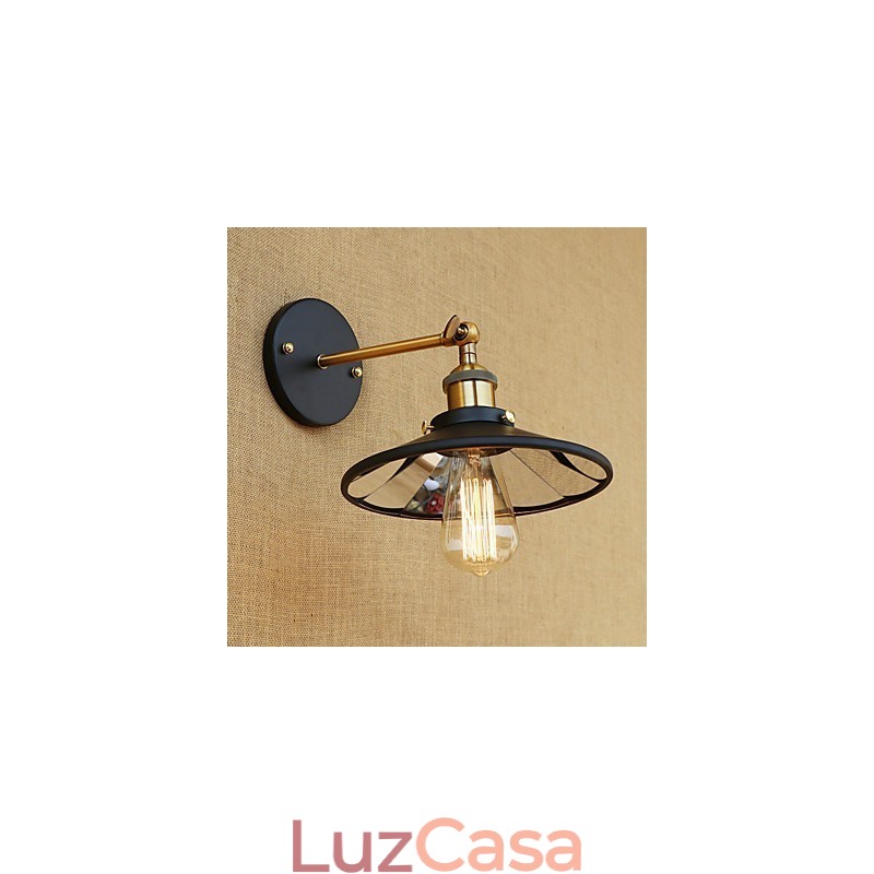 Recurso de pintura retrô country para arandelas de parede de luz ambiente estilo mini