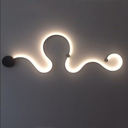 Moderno Contemporâneo Moderno Contemporâneo Pintura Recurso para Arandelas de Parede de Luz Ambiente Luz de Parede
