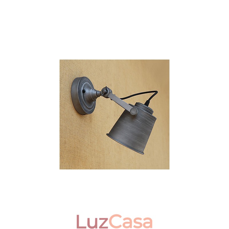 Pintura rústica estilo chalé country retrô para proteção ocular estilo mini parede com luz ambiente