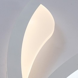 Luminárias de parede modernas estilo simplicidade iluminação acrílica sala de estar corredor quarto quartos de hotel lâmpada de cabeceira