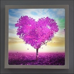 Pintura contemporânea moderna integrada, recurso de pintura contemporânea para arandelas de parede com luz ambiente