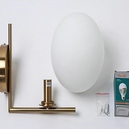 Recurso galvanizado rústico para arandelas de parede estilo mini, luz ambiente, luminária de parede