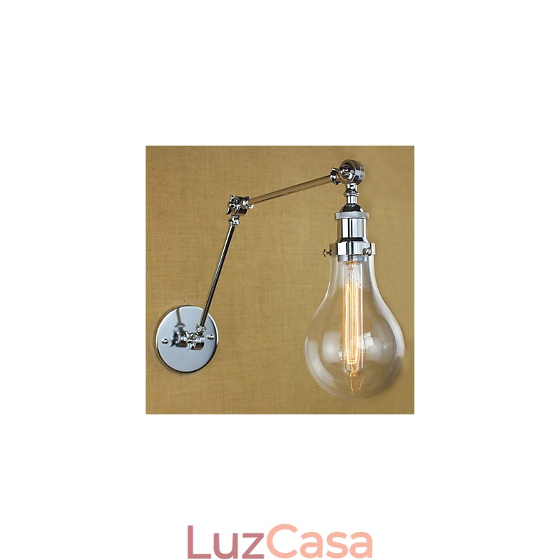 Recurso de galvanoplastia retrô country para luzes de braço oscilante de proteção ocular estilo mini