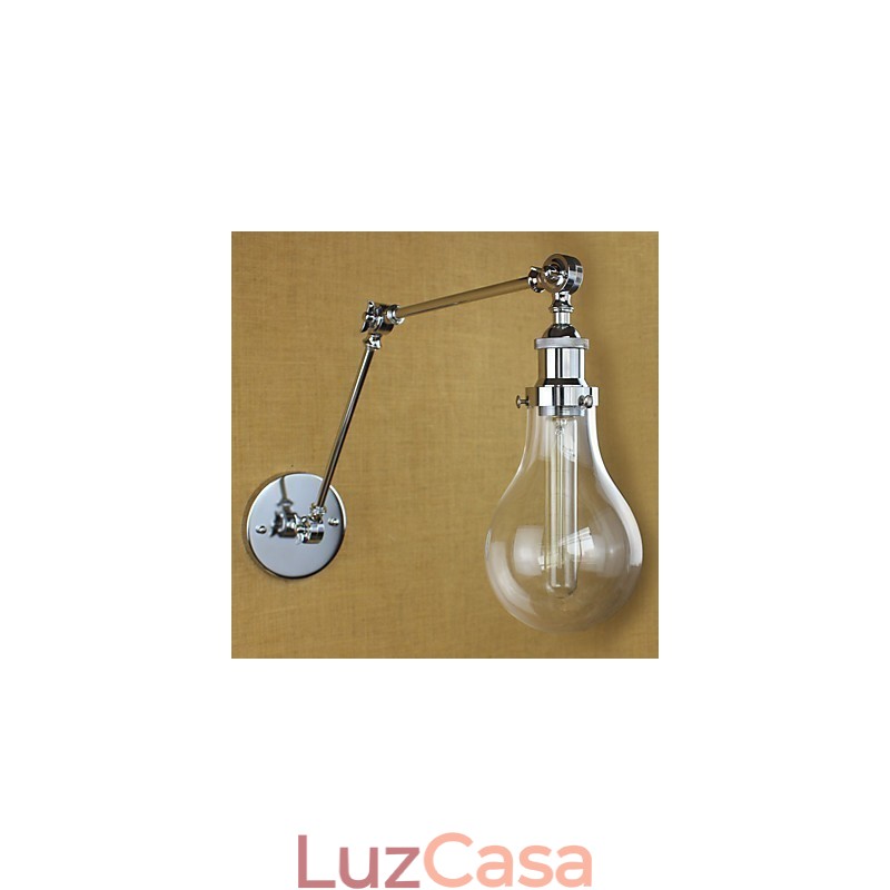 Recurso de galvanoplastia retrô country para luzes de braço oscilante de proteção ocular estilo mini