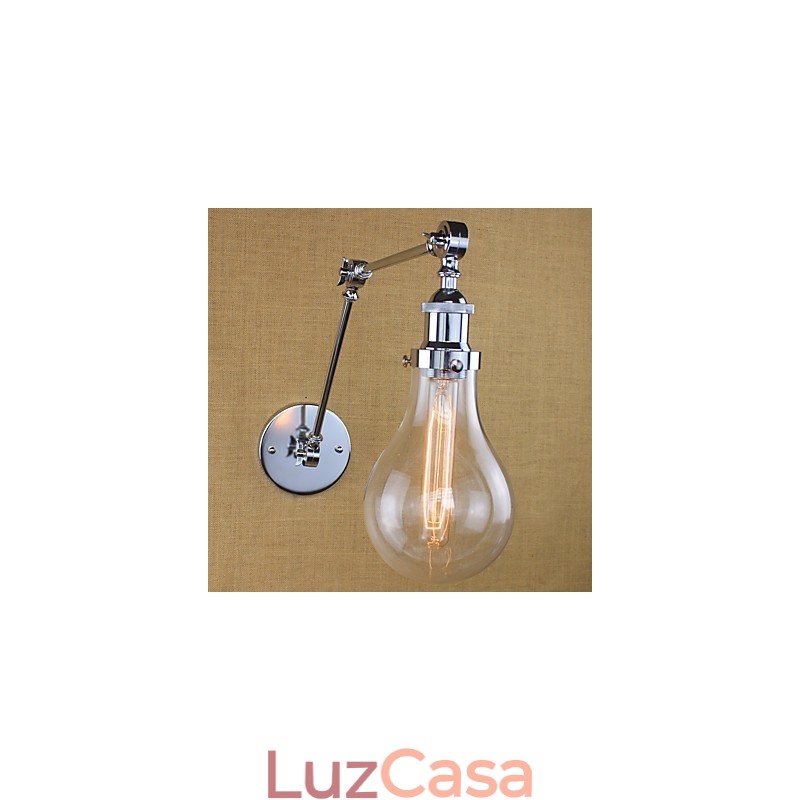 Recurso de galvanoplastia retrô country para luzes de braço oscilante de proteção ocular estilo mini