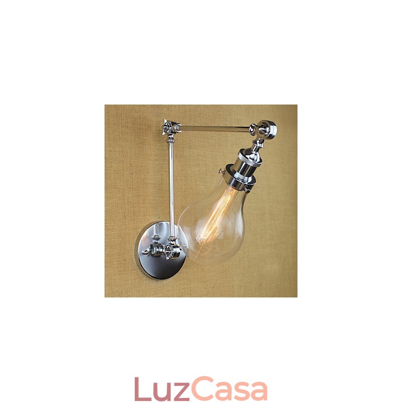 Recurso de galvanoplastia retrô country para luzes de braço oscilante de proteção ocular estilo mini