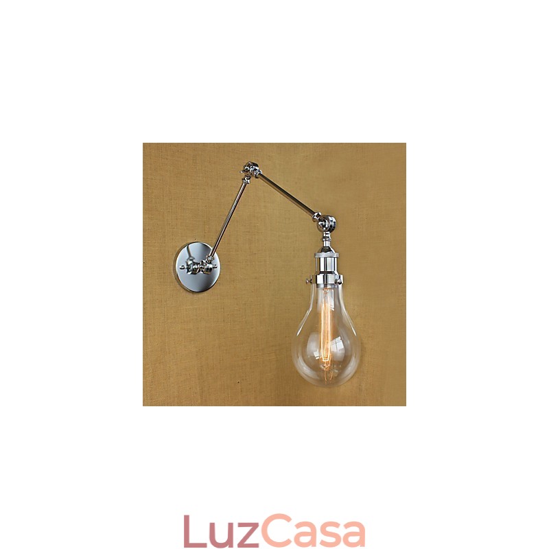 Recurso de galvanoplastia retrô country para luzes de braço oscilante de proteção ocular estilo mini