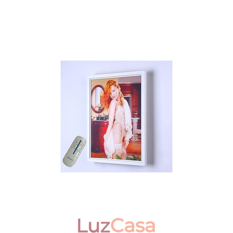 Pintura moderna contemporânea integrada, recurso de pintura contemporânea para arandelas de parede com luz ambiente