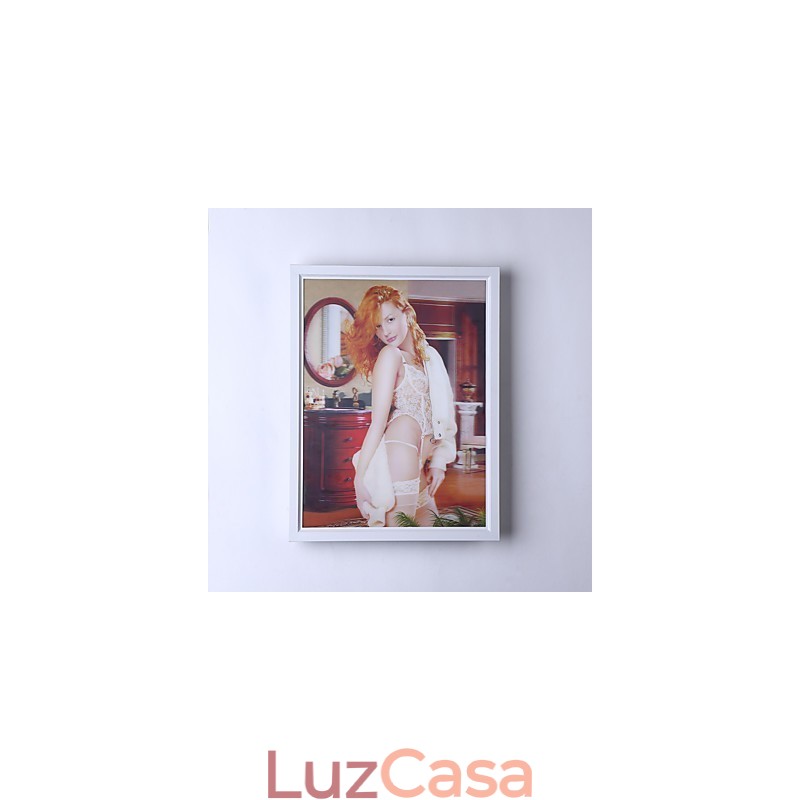 Pintura moderna contemporânea integrada, recurso de pintura contemporânea para arandelas de parede com luz ambiente