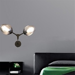 Rústico Lodge Vintage Country Retro Pintura Recurso para Mini Estilo Luz Ambiente Arandelas de Parede Luz de Parede