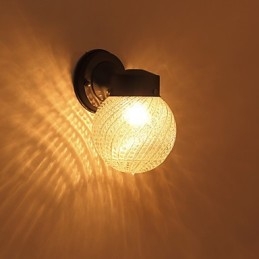 Acabamento moderno e contemporâneo em óxido preto para arandelas de parede com luz ambiente estilo mini