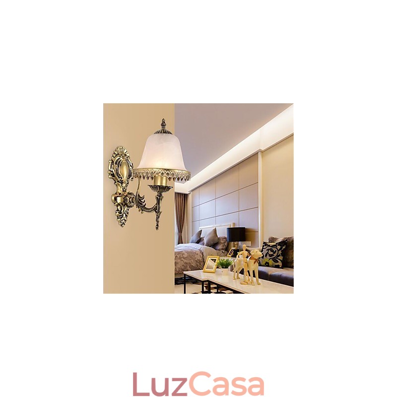 Recurso eletrogalvanizado contemporâneo moderno para luzes de parede de proteção ocular de estilo mini