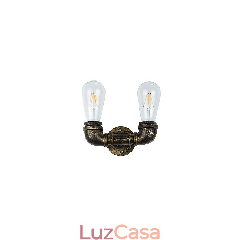 Lodge rústico tradicional clássico antigo latão recurso para luz ambiente luzes de parede luz de parede