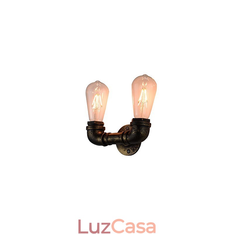 Lodge rústico tradicional clássico antigo latão recurso para luz ambiente luzes de parede luz de parede