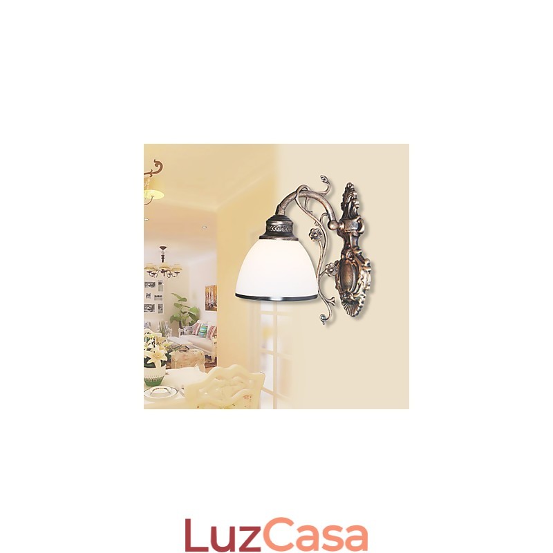 Luminária de parede americana simples Luminária de cabeceira Luminária decorativa para sala de estar Luminária de parede criativa em ferro forjado estilo europeu