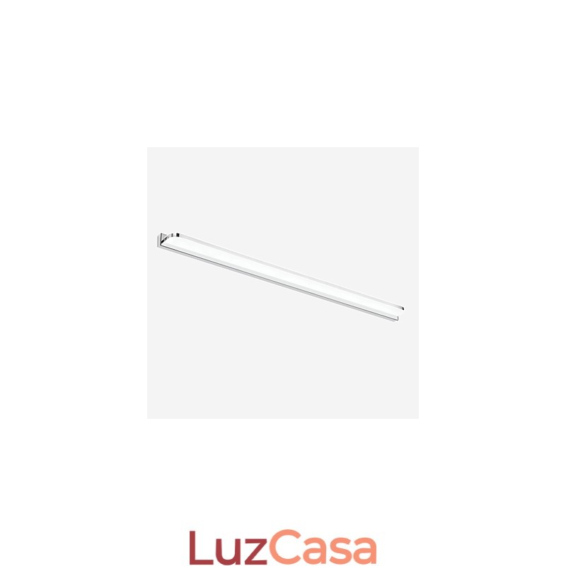 Recurso eletrogalvanizado moderno contemporâneo integrado para iluminação de banheiro com luz ambiente Luz de parede