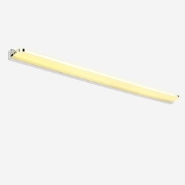 Recurso eletrogalvanizado moderno contemporâneo integrado para iluminação de banheiro com luz ambiente Luz de parede