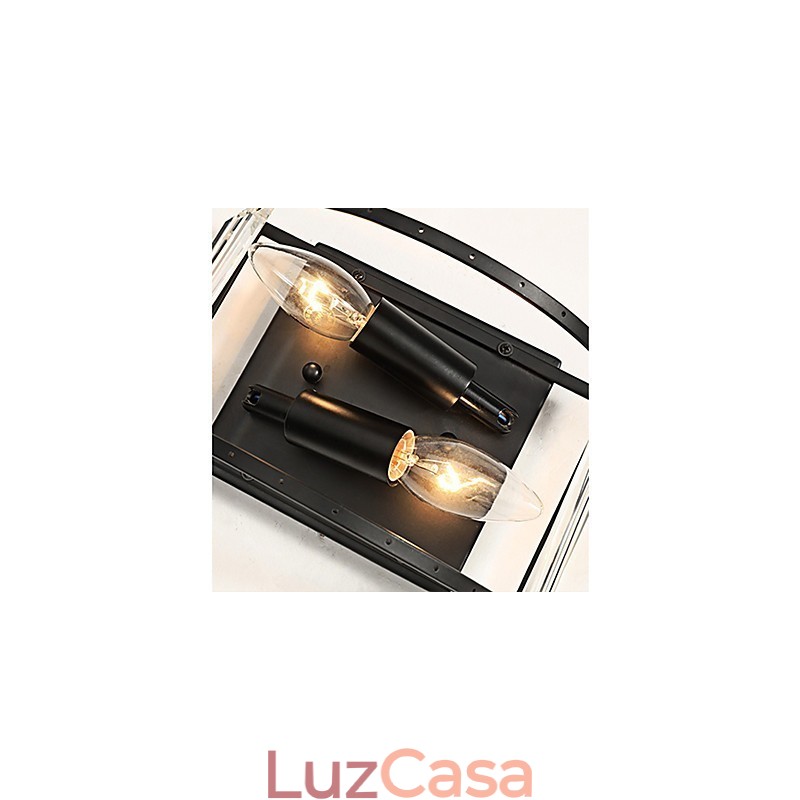Arandelas de parede com luz ambiente Luminária de parede