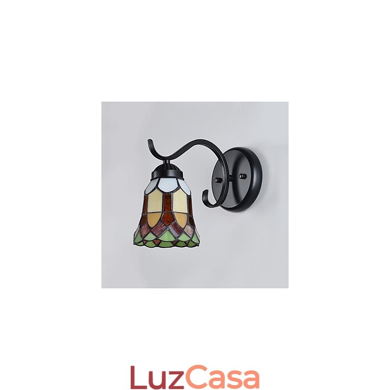 Pintura rústica de chalé para arandelas de parede downlight