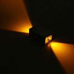 Multi Color 3 Novidade Recurso para Mini Estilo Ambient Light Wall Sconces Lâmpada de Parede