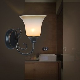 Luminária de parede antiga Luminária de cabeceira para quarto Luminária de parede para corredor e escada Luminária de parede retrô para sala de estar