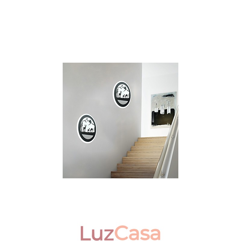 Luminária de cabeceira Luminária de parede Luminária de quarto Luminária de sala de estar Moderna Minimalista Criativa Luminária de corredor em acrílico