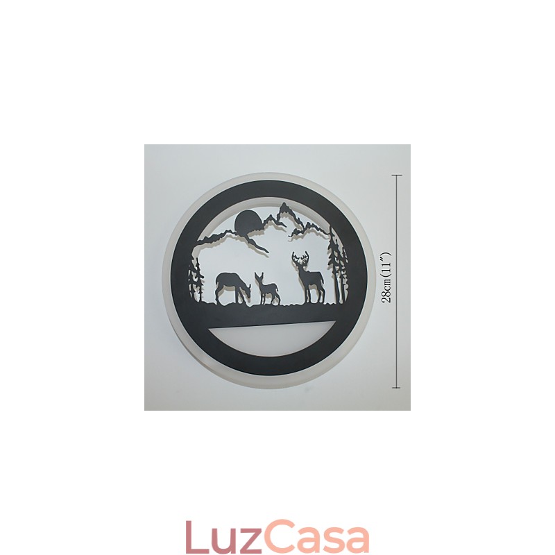 Luminária de cabeceira Luminária de parede Luminária de quarto Luminária de sala de estar Moderna Minimalista Criativa Luminária de corredor em acrílico