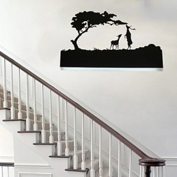 Luminária de cabeceira Luminária de parede Europeia Criativa Moderna Minimalista Quarto Infantil Iluminação Luminária de escada Espelho Luminária frontal