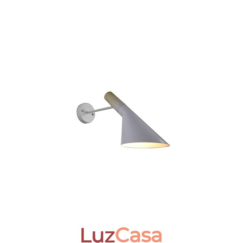 Luminária de parede Arandelas de parede Luminária de parede de ferro Lâmpada de parede sabre de luz preta muda na parede