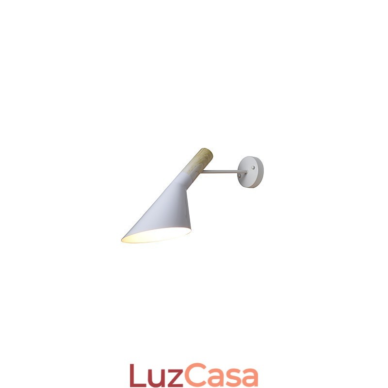Luminária de parede Arandelas de parede Luminária de parede de ferro Lâmpada de parede sabre de luz preta muda na parede