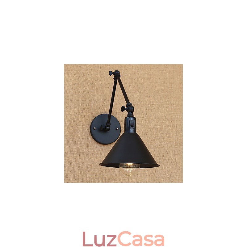 Recurso de pintura retrô country para braço oscilante estilo mini proteção ocular downlight luzes de braço oscilante