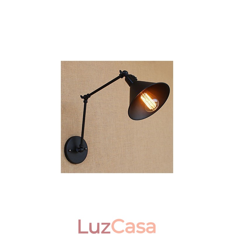 Recurso de pintura retrô country para braço oscilante estilo mini proteção ocular downlight luzes de braço oscilante