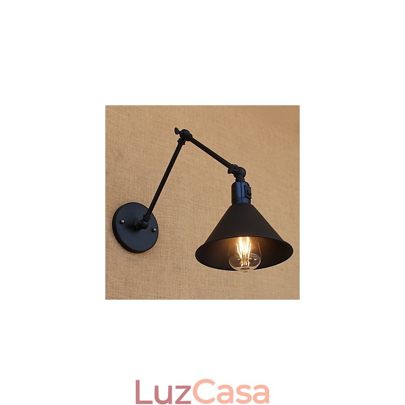 Recurso de pintura retrô country para braço oscilante estilo mini proteção ocular downlight luzes de braço oscilante