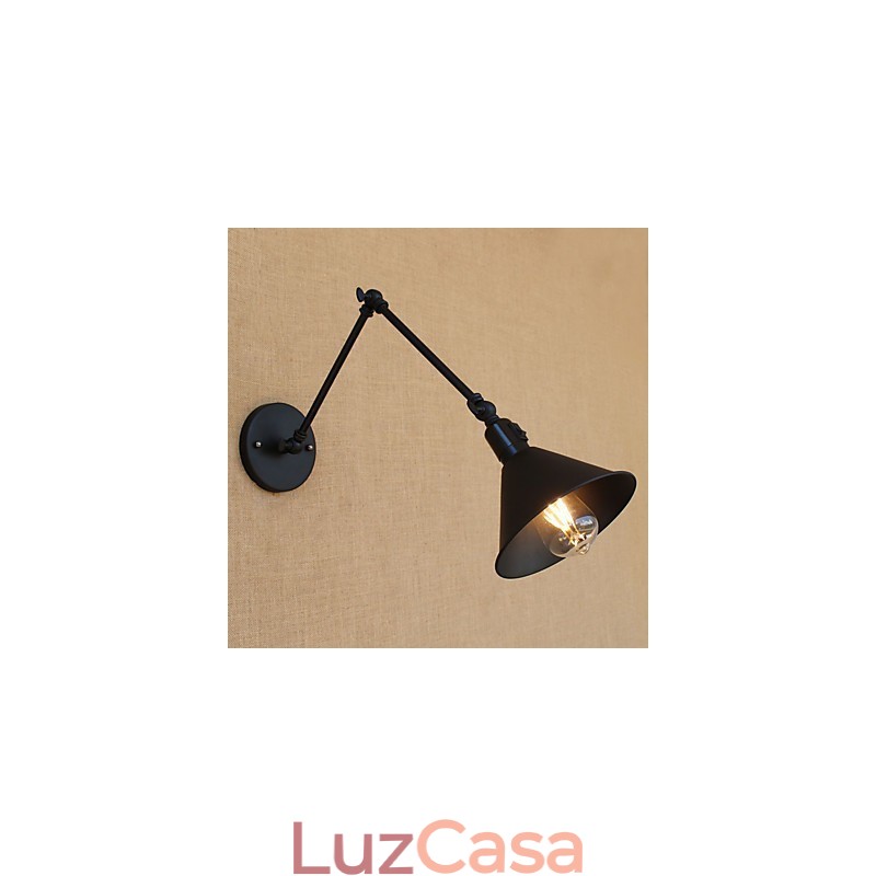 Recurso de pintura retrô country para braço oscilante estilo mini proteção ocular downlight luzes de braço oscilante